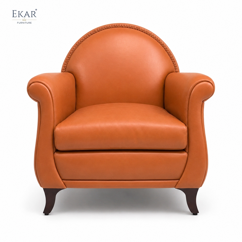 Hartford Club Chair | Classic Leather Accent Chair | EKAR Furniture,EKAR FURNITURE CO.,LTD,Hartford Club Chair | Classic Leather Accent Chair | EKAR Furniture,foshan furniture factory,custom Furniture factory,china furniture factory