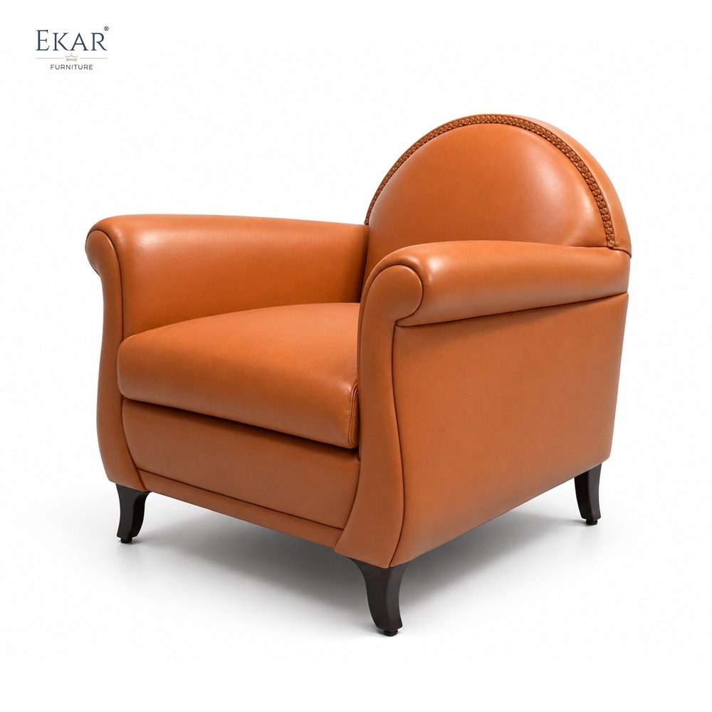 Hartford Club Chair | Classic Leather Accent Chair | EKAR Furniture,EKAR FURNITURE CO.,LTD,Hartford Club Chair | Classic Leather Accent Chair | EKAR Furniture,foshan furniture factory,custom Furniture factory,china furniture factory