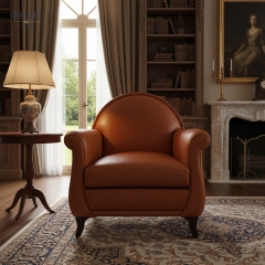 Hartford Club Chair | Classic Leather Accent Chair | EKAR Furniture,EKAR FURNITURE CO.,LTD,Hartford Club Chair | Classic Leather Accent Chair | EKAR Furniture,foshan furniture factory,custom Furniture factory,china furniture factory