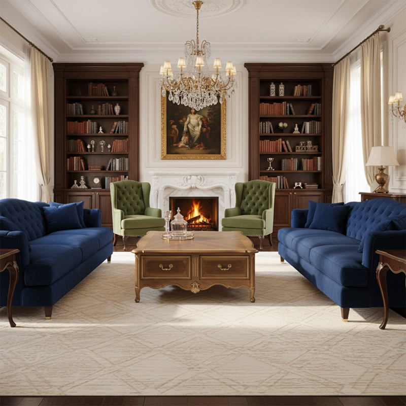 EKAR Furniture | Provincial Manor Dual-Drawer Coffee Table,EKAR FURNITURE CO.,LTD,EKAR Furniture | Provincial Manor Dual-Drawer Coffee Table,foshan furniture factory,custom Furniture factory,china furniture factory