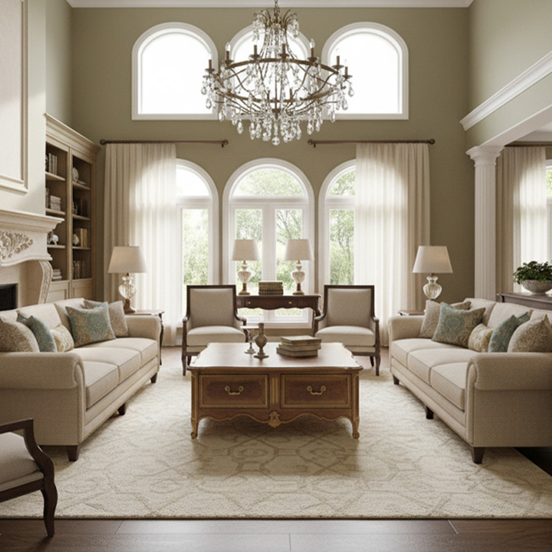 EKAR Furniture | Provincial Manor Dual-Drawer Coffee Table,EKAR FURNITURE CO.,LTD,EKAR Furniture | Provincial Manor Dual-Drawer Coffee Table,foshan furniture factory,custom Furniture factory,china furniture factory