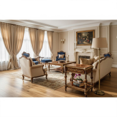EKAR Furniture | Grand Estate Heritage Gilded Side Table - Luxury American Classical End Table,EKAR FURNITURE CO.,LTD,EKAR Furniture | Grand Estate Heritage Gilded Side Table - Luxury American Classical End Table,foshan furniture factory,custom Furniture factory,china furniture factory