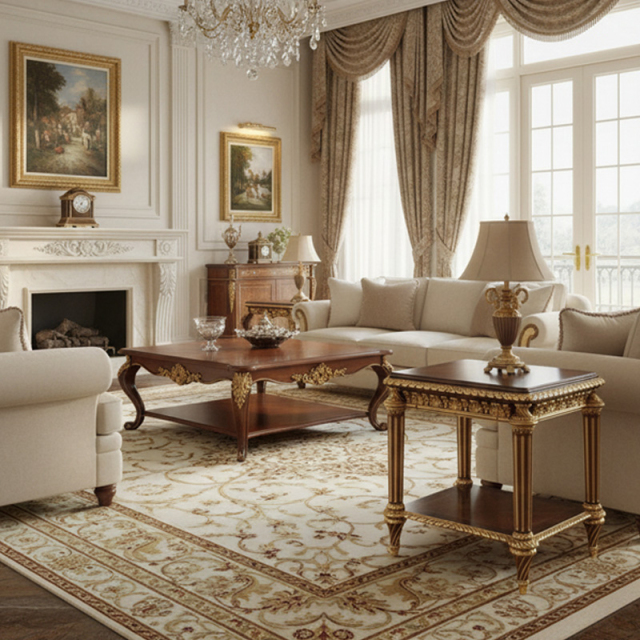 EKAR Furniture | Stately Manor Heritage End Table,EKAR FURNITURE CO.,LTD,EKAR Furniture | Stately Manor Heritage End Table,foshan furniture factory,custom Furniture factory,china furniture factory