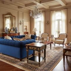 Luxury American Classical Side Table by EKAR Furniture | Bespoke Living Room Decor,EKAR FURNITURE CO.,LTD,Luxury American Classical Side Table by EKAR Furniture | Bespoke Living Room Decor,foshan furniture factory,custom Furniture factory,china furniture factory