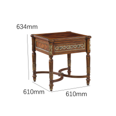 EKAR Furniture | Regency Heritage Marquetry Accent Table - Luxury American Classical Side Table,EKAR FURNITURE CO.,LTD,EKAR Furniture | Regency Heritage Marquetry Accent Table - Luxury American Classical Side Table,foshan furniture factory,custom Furniture factory,china furniture factory
