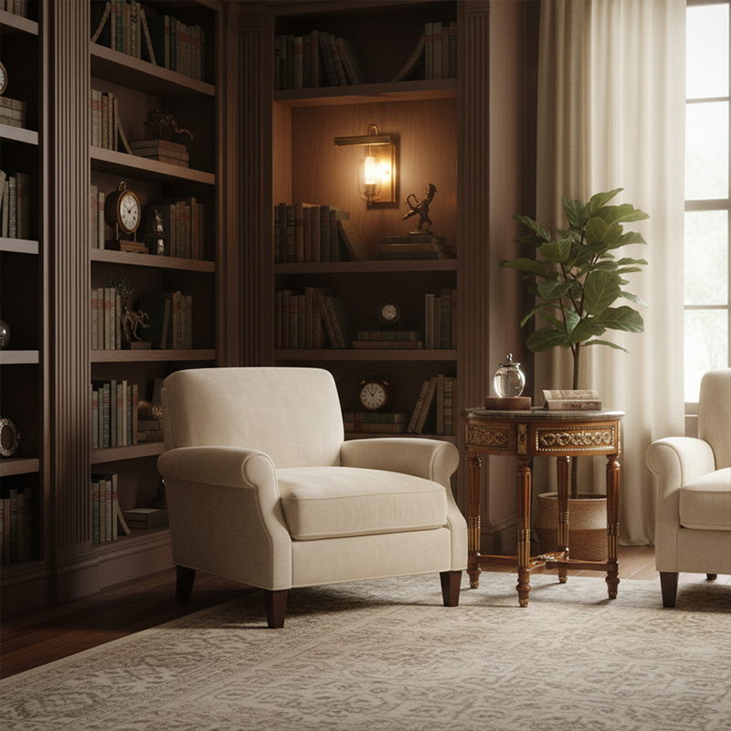 EKAR Furniture | Sovereign Heritage Marble-Top Accent Table - Luxury American Classical End Table,EKAR FURNITURE CO.,LTD,EKAR Furniture | Sovereign Heritage Marble-Top Accent Table - Luxury American Classical End Table,foshan furniture factory,custom Furniture factory,china furniture factory