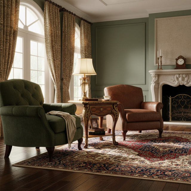 EKAR Furniture | Provincial Manor Heritage Side Table - Luxury American Classical End Table,EKAR FURNITURE CO.,LTD,EKAR Furniture | Provincial Manor Heritage Side Table - Luxury American Classical End Table,foshan furniture factory,custom Furniture factory,china furniture factory