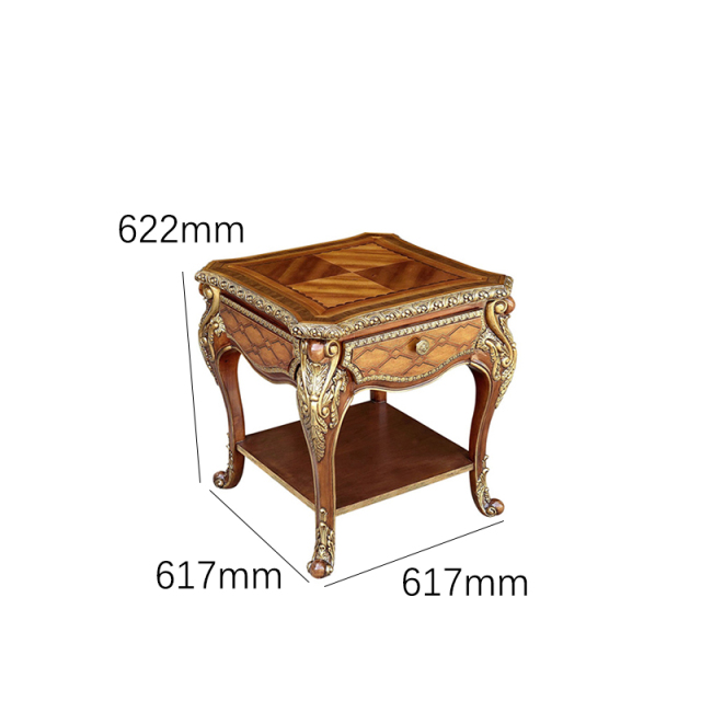 EKAR Furniture | Provincial Manor Heritage Side Table - Luxury American Classical End Table,EKAR FURNITURE CO.,LTD,EKAR Furniture | Provincial Manor Heritage Side Table - Luxury American Classical End Table,foshan furniture factory,custom Furniture factory,china furniture factory