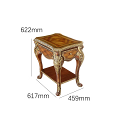 EKAR Furniture | Sovereign Heritage Marquetry End Table - Luxury American Classical Side Table,EKAR FURNITURE CO.,LTD,EKAR Furniture | Sovereign Heritage Marquetry End Table - Luxury American Classical Side Table,foshan furniture factory,custom Furniture factory,china furniture factory