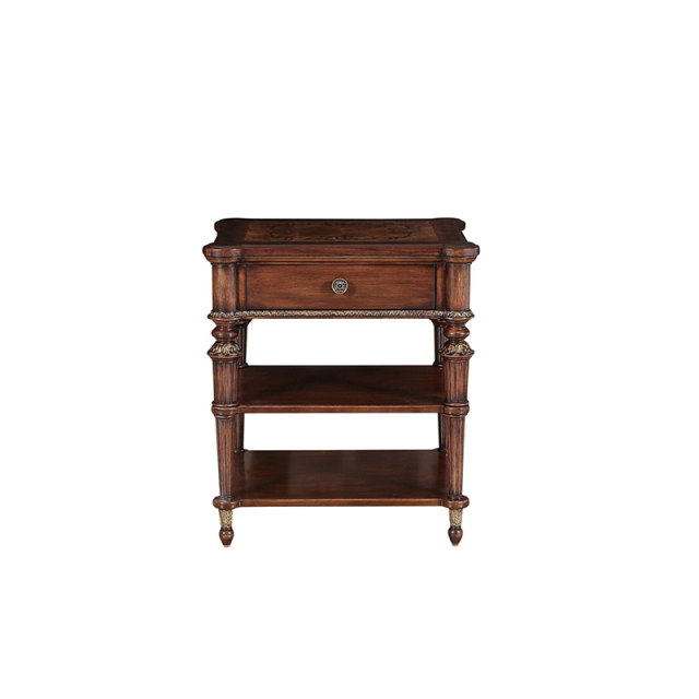 EKAR Furniture | Savannah Manor Heritage Side Table – Luxury American Classical 3-Tier End Table,EKAR FURNITURE CO.,LTD,EKAR Furniture | Savannah Manor Heritage Side Table – Luxury American Classical 3-Tier End Table,foshan furniture factory,custom Furniture factory,china furniture factory