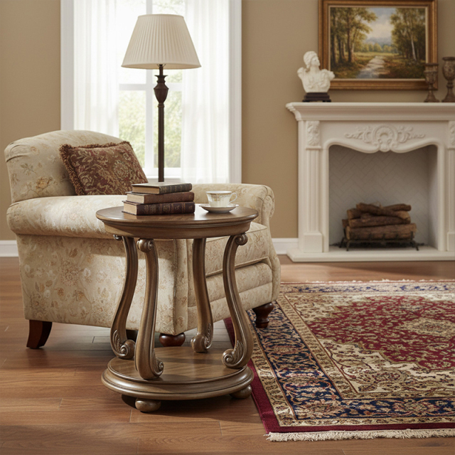 EKAR Furniture | Heritage Sunburst Lyre Accent Table - Luxury American Classical Side Table,EKAR FURNITURE CO.,LTD,EKAR Furniture | Heritage Sunburst Lyre Accent Table - Luxury American Classical Side Table,foshan furniture factory,custom Furniture factory,china furniture factory
