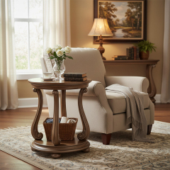 EKAR Furniture | Heritage Sunburst Lyre Accent Table - Luxury American Classical Side Table,EKAR FURNITURE CO.,LTD,EKAR Furniture | Heritage Sunburst Lyre Accent Table - Luxury American Classical Side Table,foshan furniture factory,custom Furniture factory,china furniture factory