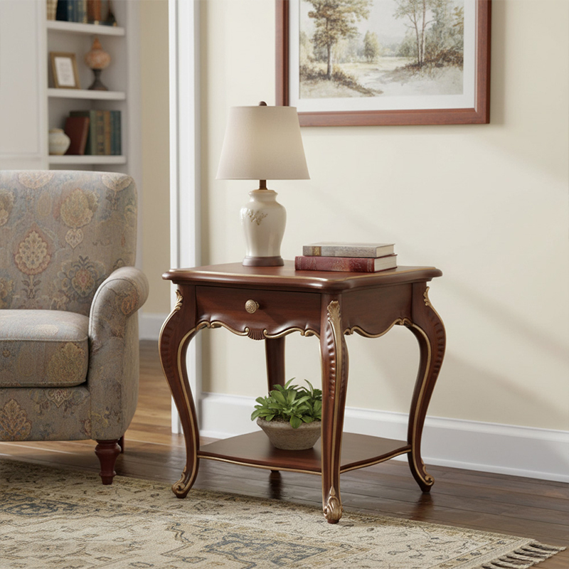 Savannah Manor Heritage Side Table | American Classical Luxury | EKAR Furniture,EKAR FURNITURE CO.,LTD,Savannah Manor Heritage Side Table | American Classical Luxury | EKAR Furniture,foshan furniture factory,custom Furniture factory,china furniture factory