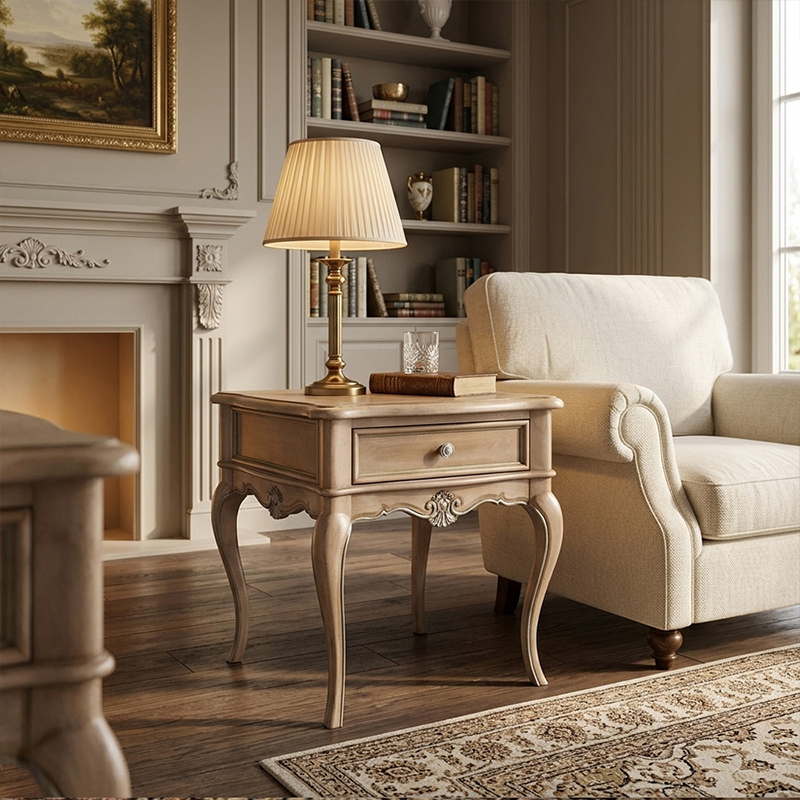 EKAR Furniture | Charleston Grace Heritage Side Table - Luxury American Classical End Table,EKAR FURNITURE CO.,LTD,EKAR Furniture | Charleston Grace Heritage Side Table - Luxury American Classical End Table,foshan furniture factory,custom Furniture factory,china furniture factory