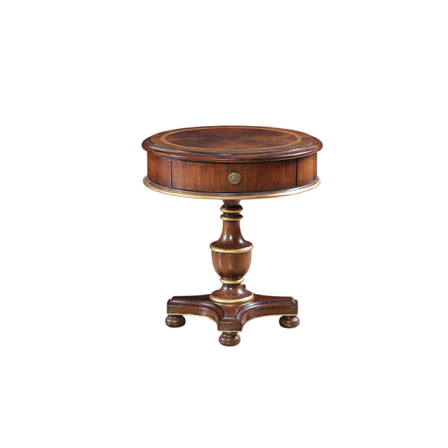 EKAR Furniture | Regency Heritage Round Pedestal Side Table - American Classical Accent Table,EKAR FURNITURE CO.,LTD,EKAR Furniture | Regency Heritage Round Pedestal Side Table - American Classical Accent Table,foshan furniture factory,custom Furniture factory,china furniture factory
