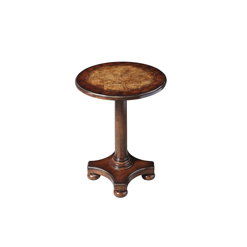 EKAR Furniture | Heritage Estate Pedestal Side Table - American Classical Wood Accent Table,EKAR FURNITURE CO.,LTD,EKAR Furniture | Heritage Estate Pedestal Side Table - American Classical Wood Accent Table,foshan furniture factory,custom Furniture factory,china furniture factory