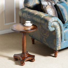 EKAR Furniture | Heritage Estate Pedestal Side Table - American Classical Wood Accent Table,EKAR FURNITURE CO.,LTD,EKAR Furniture | Heritage Estate Pedestal Side Table - American Classical Wood Accent Table,foshan furniture factory,custom Furniture factory,china furniture factory