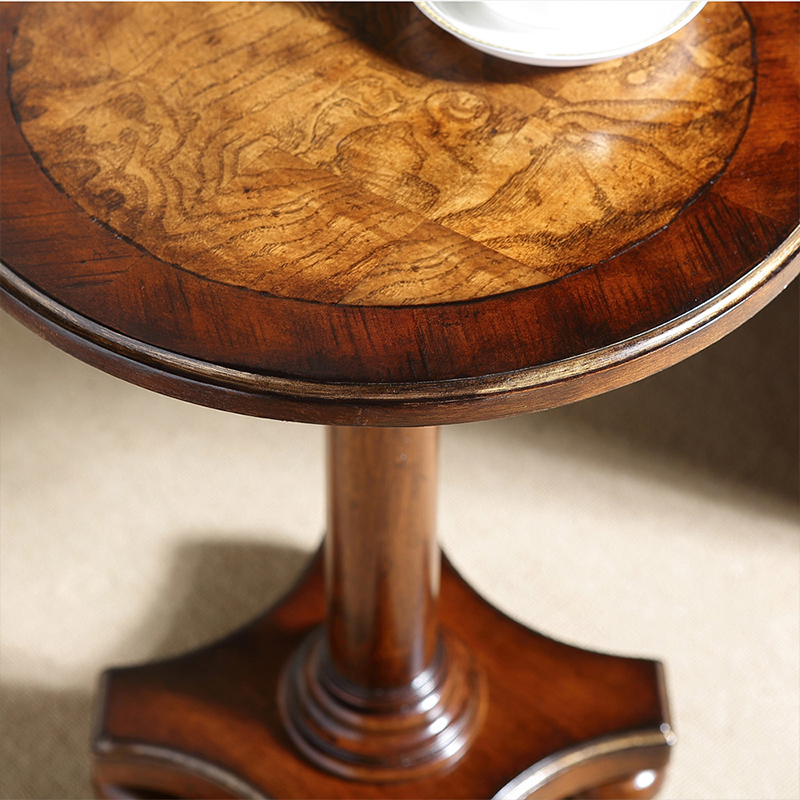 EKAR Furniture | Heritage Estate Pedestal Side Table - American Classical Wood Accent Table,EKAR FURNITURE CO.,LTD,EKAR Furniture | Heritage Estate Pedestal Side Table - American Classical Wood Accent Table,foshan furniture factory,custom Furniture factory,china furniture factory