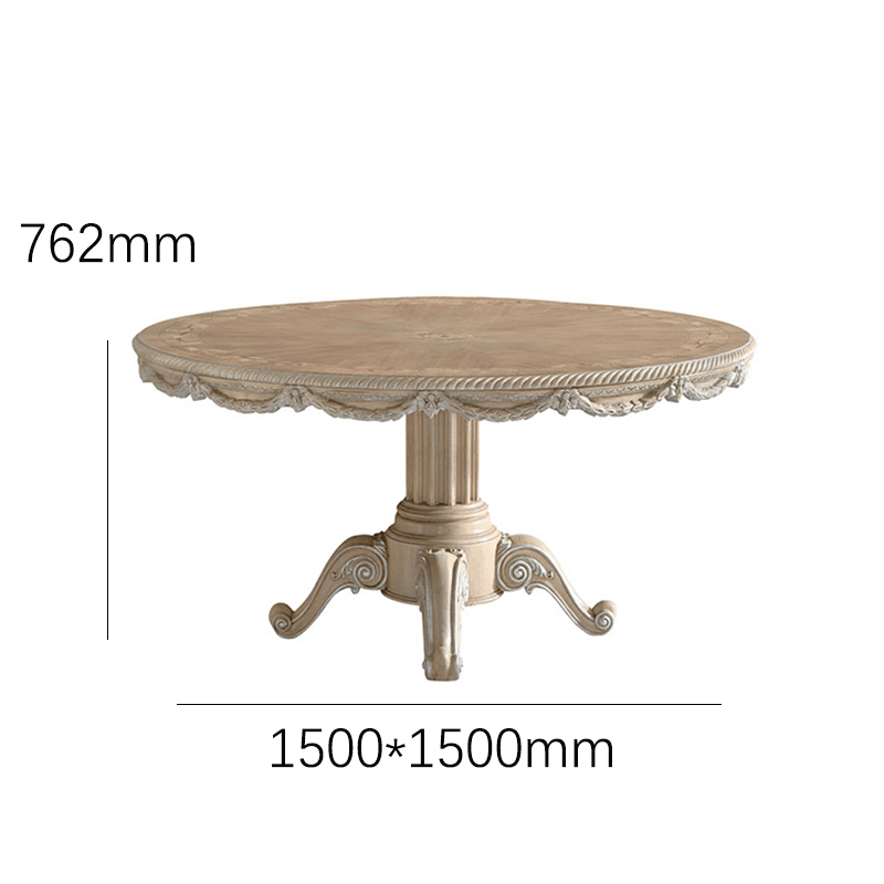 EKAR Furniture | Savannah Grace Heritage Marquetry Dining Table - Luxury American Classical Round Table,MY SHOP,EKAR Furniture | Savannah Grace Heritage Marquetry Dining Table - Luxury American Classical Round Table,foshan furniture factory,custom Furniture factory,china furniture factory