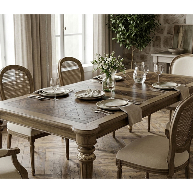 EKAR Furniture | Charleston Heritage Extendable Dining Table - Luxury American Classical Wood Furniture,MY SHOP,EKAR Furniture | Charleston Heritage Extendable Dining Table - Luxury American Classical Wood Furniture,foshan furniture factory,custom Furniture factory,china furniture factory