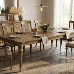 EKAR Furniture | Charleston Heritage Extendable Dining Table - Luxury American Classical Wood Furniture,MY SHOP,EKAR Furniture | Charleston Heritage Extendable Dining Table - Luxury American Classical Wood Furniture,foshan furniture factory,custom Furniture factory,china furniture factory