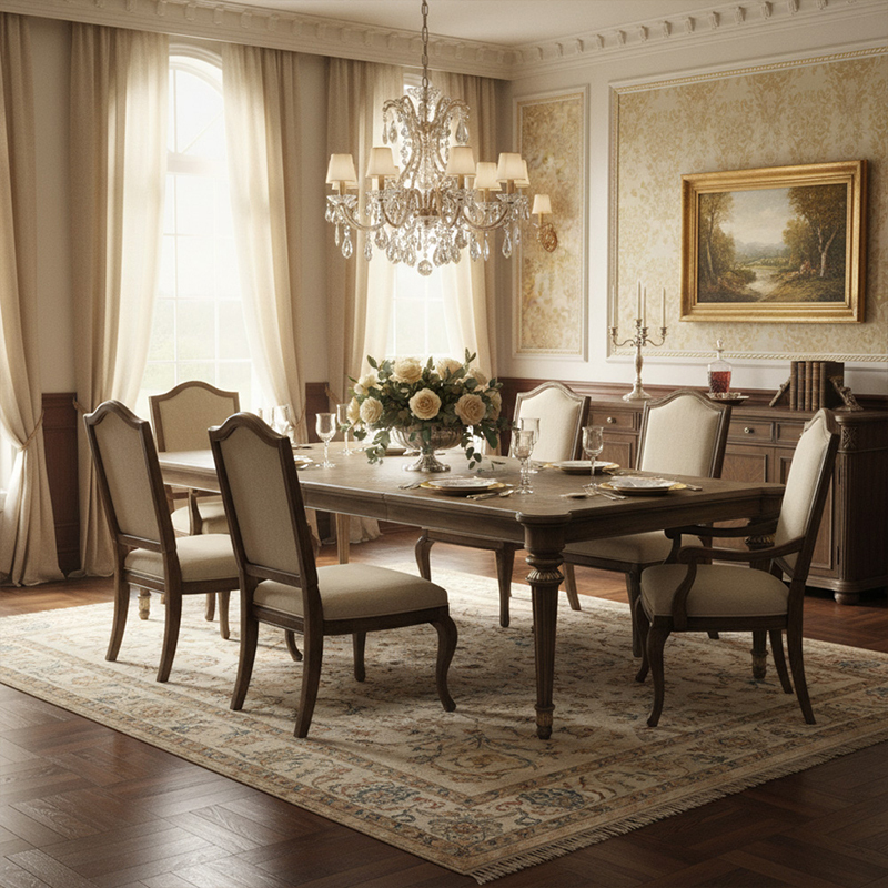 EKAR Furniture | Charleston Heritage Extendable Dining Table - Luxury American Classical Wood Furniture,MY SHOP,EKAR Furniture | Charleston Heritage Extendable Dining Table - Luxury American Classical Wood Furniture,foshan furniture factory,custom Furniture factory,china furniture factory
