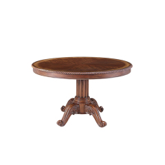 EKAR Furniture | Winston Manor Luxury Pedestal Dining Table - High-End American Classical Round Table,MY SHOP,EKAR Furniture | Winston Manor Luxury Pedestal Dining Table - High-End American Classical Round Table,foshan furniture factory,custom Furniture factory,china furniture factory