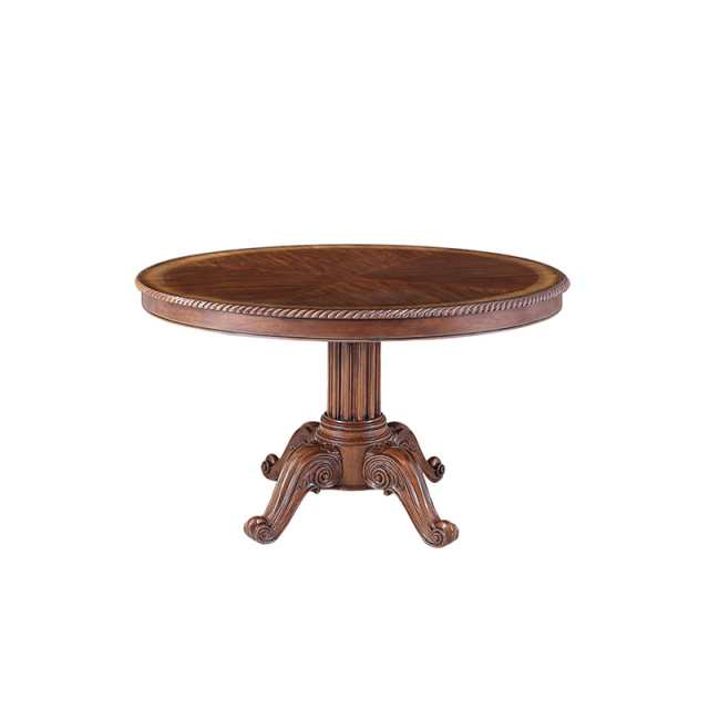 EKAR Furniture | Winston Manor Luxury Pedestal Dining Table - High-End American Classical Round Table,MY SHOP,EKAR Furniture | Winston Manor Luxury Pedestal Dining Table - High-End American Classical Round Table,foshan furniture factory,custom Furniture factory,china furniture factory