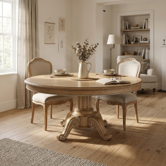 EKAR Furniture | Winston Manor Luxury Pedestal Dining Table - High-End American Classical Round Table,MY SHOP,EKAR Furniture | Winston Manor Luxury Pedestal Dining Table - High-End American Classical Round Table,foshan furniture factory,custom Furniture factory,china furniture factory