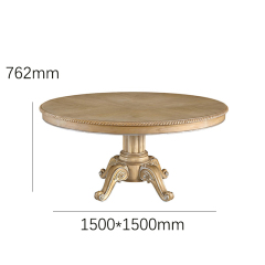 EKAR Furniture | Winston Manor Luxury Pedestal Dining Table - High-End American Classical Round Table,MY SHOP,EKAR Furniture | Winston Manor Luxury Pedestal Dining Table - High-End American Classical Round Table,foshan furniture factory,custom Furniture factory,china furniture factory