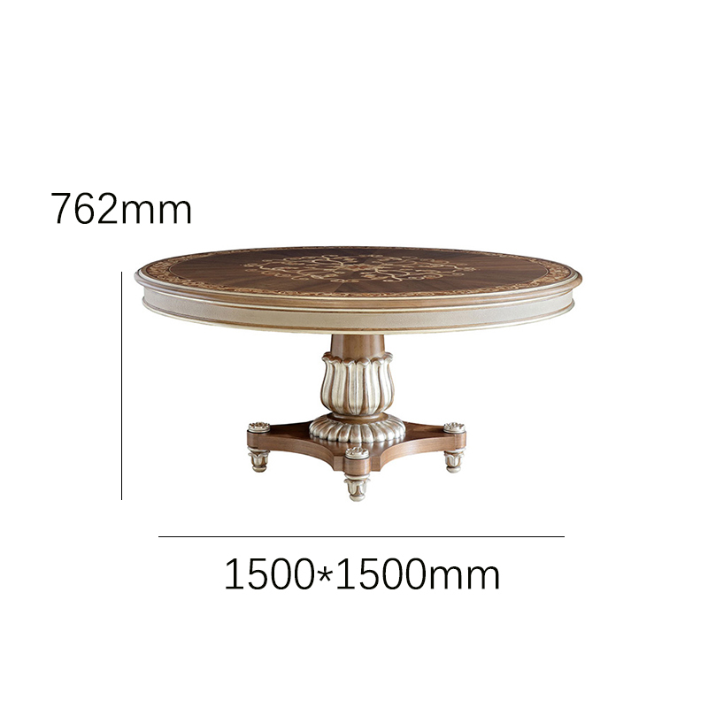 EKAR Furniture | Sovereign Heritage Marquetry Pedestal Dining Table – Luxury American Classical Centerpiece,MY SHOP,EKAR Furniture | Sovereign Heritage Marquetry Pedestal Dining Table – Luxury American Classical Centerpiece,foshan furniture factory,custom Furniture factory,china furniture factory