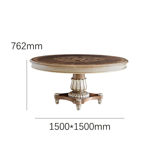 EKAR Furniture | Sovereign Heritage Marquetry Pedestal Dining Table – Luxury American Classical Centerpiece,MY SHOP,EKAR Furniture | Sovereign Heritage Marquetry Pedestal Dining Table – Luxury American Classical Centerpiece,foshan furniture factory,custom Furniture factory,china furniture factory