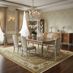 EKAR Furniture | Provincial Grace Heritage Extendable Dining Table,EKAR FURNITURE CO.,LTD,EKAR Furniture | Provincial Grace Heritage Extendable Dining Table,foshan furniture factory,custom Furniture factory,china furniture factory