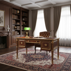 EKAR Furniture | Regency Ambassador Executive Desk – Luxury American Classical Study Furniture,MY SHOP,EKAR Furniture | Regency Ambassador Executive Desk – Luxury American Classical Study Furniture,foshan furniture factory,custom Furniture factory,china furniture factory