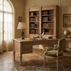 EKAR Furniture | Savannah Grace Executive Desk - Luxury American Classical Study Furniture,MY SHOP,EKAR Furniture | Savannah Grace Executive Desk - Luxury American Classical Study Furniture,foshan furniture factory,custom Furniture factory,china furniture factory