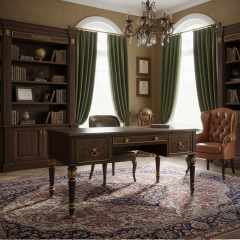 EKAR Furniture | Regency Sovereign Executive Desk - Luxury American Classical Office Furniture,MY SHOP,EKAR Furniture | Regency Sovereign Executive Desk - Luxury American Classical Office Furniture,foshan furniture factory,custom Furniture factory,china furniture factory