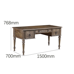 EKAR Furniture | Regency Sovereign Executive Desk - Luxury American Classical Office Furniture,MY SHOP,EKAR Furniture | Regency Sovereign Executive Desk - Luxury American Classical Office Furniture,foshan furniture factory,custom Furniture factory,china furniture factory