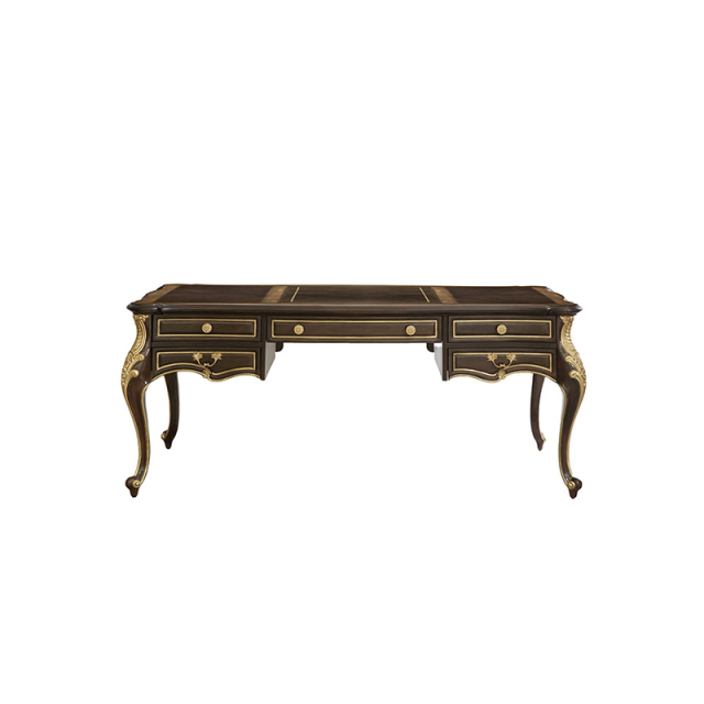 EKAR Furniture | Sovereign Manor Hand-Carved Executive Desk – Luxury American Classical Study Furniture,MY SHOP,EKAR Furniture | Sovereign Manor Hand-Carved Executive Desk – Luxury American Classical Study Furniture,foshan furniture factory,custom Furniture factory,china furniture factory