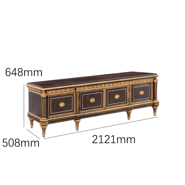 EKAR Furniture | Empire Sovereign Heritage Media Sideboard - Luxury American Classical TV Stand,MY SHOP,EKAR Furniture | Empire Sovereign Heritage Media Sideboard - Luxury American Classical TV Stand,foshan furniture factory,custom Furniture factory,china furniture factory