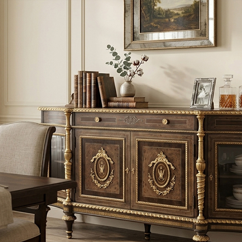 EKAR Furniture | Royal Sovereign Heritage Sideboard – Luxury American Classical Credenza,EKAR FURNITURE CO.,LTD,EKAR Furniture | Royal Sovereign Heritage Sideboard – Luxury American Classical Credenza,foshan furniture factory,custom Furniture factory,china furniture factory