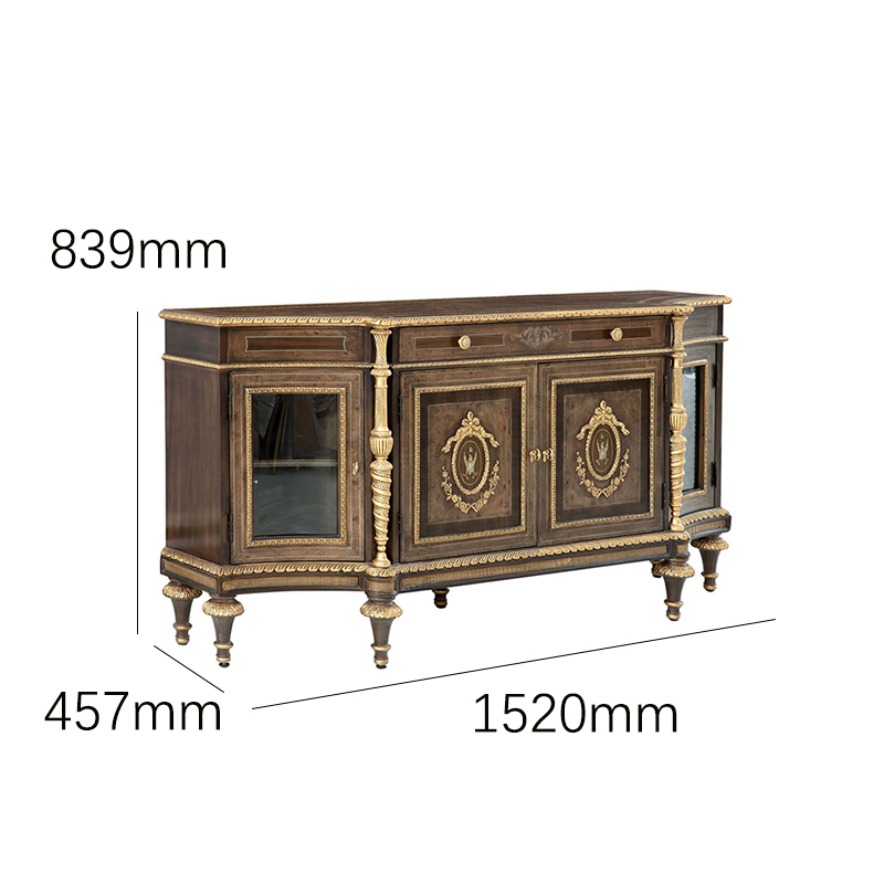 EKAR Furniture | Royal Sovereign Heritage Sideboard – Luxury American Classical Credenza,EKAR FURNITURE CO.,LTD,EKAR Furniture | Royal Sovereign Heritage Sideboard – Luxury American Classical Credenza,foshan furniture factory,custom Furniture factory,china furniture factory