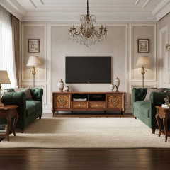 EKAR Furniture | Regency Imperial Royal Crest Media Sideboard - Luxury American Classical TV Stand,MY SHOP,EKAR Furniture | Regency Imperial Royal Crest Media Sideboard - Luxury American Classical TV Stand,foshan furniture factory,custom Furniture factory,china furniture factory