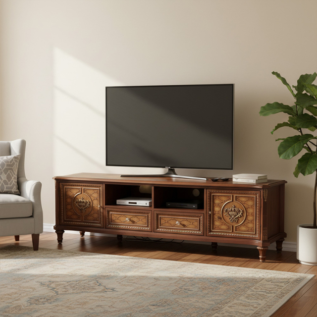 EKAR Furniture | Regency Imperial Royal Crest Media Sideboard - Luxury American Classical TV Stand,MY SHOP,EKAR Furniture | Regency Imperial Royal Crest Media Sideboard - Luxury American Classical TV Stand,foshan furniture factory,custom Furniture factory,china furniture factory