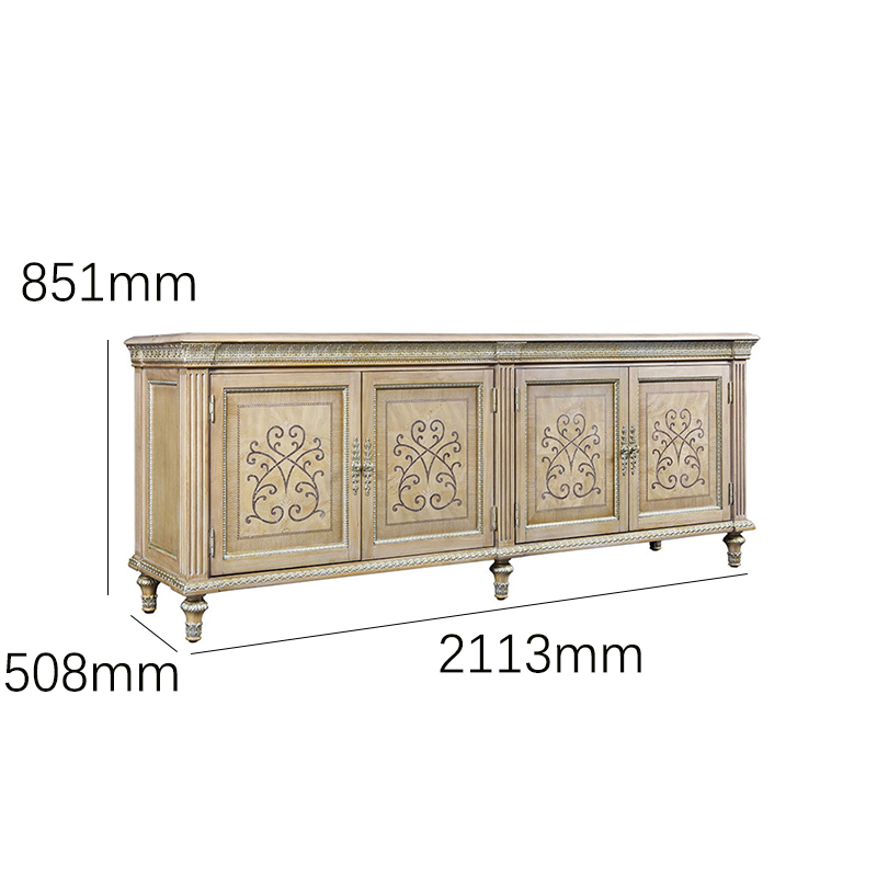 EKAR Furniture | Provincial Serenity Heritage Media Sideboard - Luxury American Classical TV Stand,EKAR FURNITURE CO.,LTD,EKAR Furniture | Provincial Serenity Heritage Media Sideboard - Luxury American Classical TV Stand,foshan furniture factory,custom Furniture factory,china furniture factory