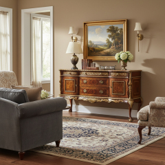 EKAR Furniture | Provincial Serenity Hand-Carved Heritage Sideboard - Luxury American Classical Credenza,MY SHOP,EKAR Furniture | Provincial Serenity Hand-Carved Heritage Sideboard - Luxury American Classical Credenza,foshan furniture factory,custom Furniture factory,china furniture factory