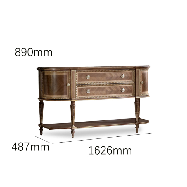 EKAR Furniture | Cambridge Manor Chevron Marquetry Sideboard - Luxury American Classical Media Console,MY SHOP,EKAR Furniture | Cambridge Manor Chevron Marquetry Sideboard - Luxury American Classical Media Console,foshan furniture factory,custom Furniture factory,china furniture factory