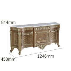 EKAR Furniture | Grand Estate Heritage Marble-Top Sideboard - Luxury American Classical Credenza,MY SHOP,EKAR Furniture | Grand Estate Heritage Marble-Top Sideboard - Luxury American Classical Credenza,foshan furniture factory,custom Furniture factory,china furniture factory