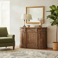 Majestic Manor Hand-Painted Classical Sideboard | Luxury American Style Credenza by EKAR FURNITURE,EKAR FURNITURE CO.,LTD,Majestic Manor Hand-Painted Classical Sideboard | Luxury American Style Credenza by EKAR FURNITURE,foshan furniture factory,custom Furniture factory,china furniture factory