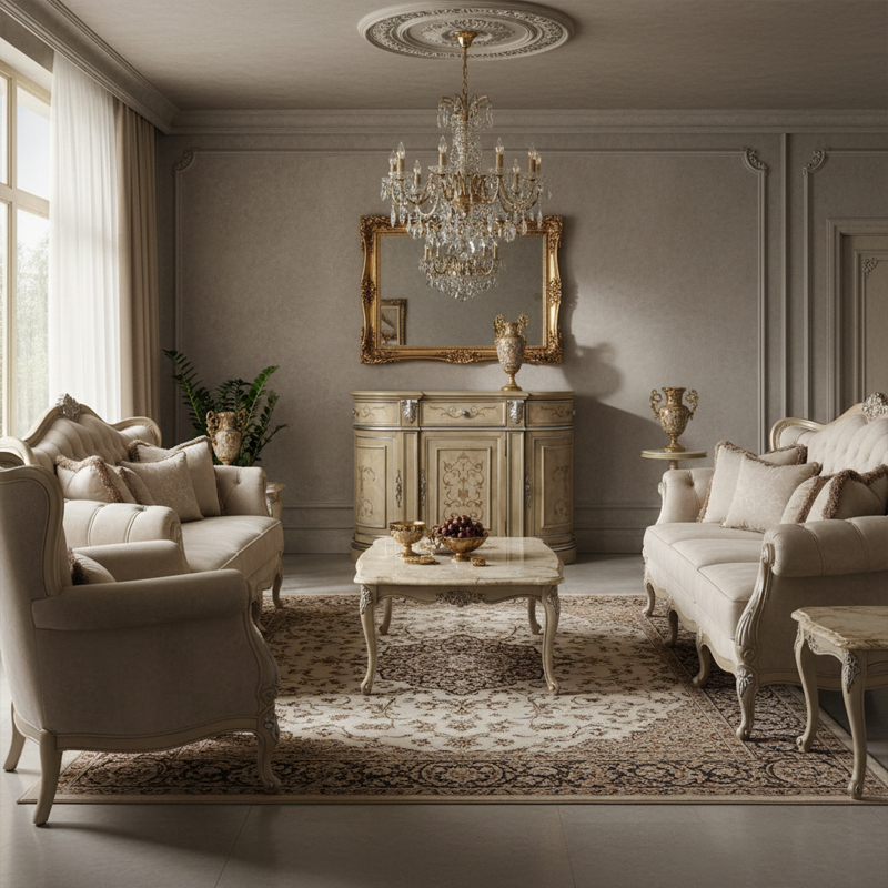 Majestic Manor Hand-Painted Classical Sideboard | Luxury American Style Credenza by EKAR FURNITURE,EKAR FURNITURE CO.,LTD,Majestic Manor Hand-Painted Classical Sideboard | Luxury American Style Credenza by EKAR FURNITURE,foshan furniture factory,custom Furniture factory,china furniture factory