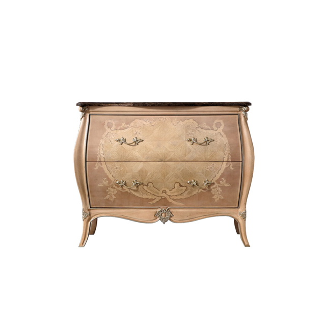 Imperial Ribbon Marquetry Accent Chest | Luxury American Classical Sideboard by EKAR FURNITURE,EKAR FURNITURE CO.,LTD,Imperial Ribbon Marquetry Accent Chest | Luxury American Classical Sideboard by EKAR FURNITURE,foshan furniture factory,custom Furniture factory,china furniture factory
